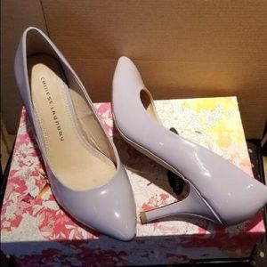 Lavender Heels Like New Size 8